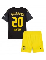 Otroške Nogometnih dresov Borussia Dortmund Marcel Sabitzer #20 Gostujoči 2024-25 Kratki rokavi (+ hlače)